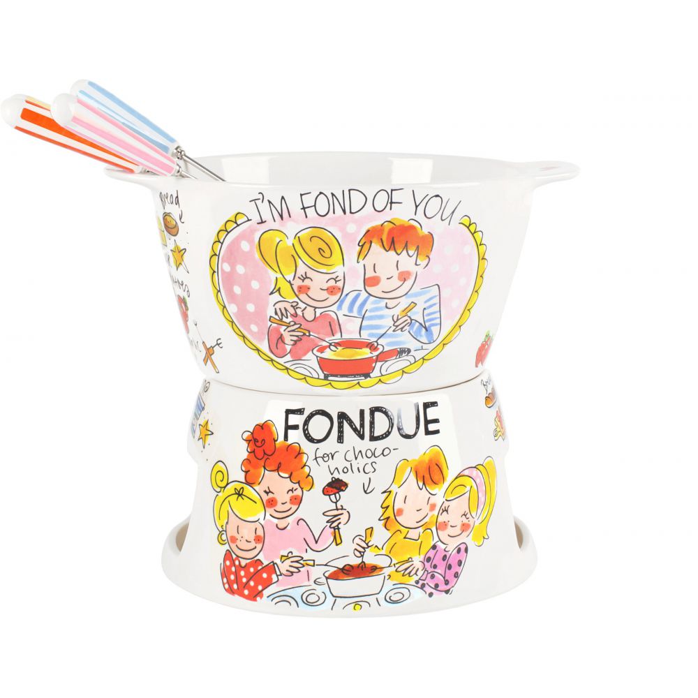 Vruchtbaar Kritiek oog Fondue set Even Bijkletsen Blond-Amsterdam | De officiële webshop